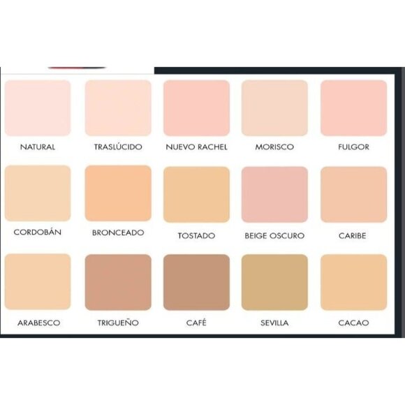 Maja Sevilla Pressed Powder, Mirror and Tassel Compartment 0.53 OZ Spain - Picture 2 of 5